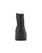 Kiwi Rugged Black Full Grain Leather 7" Composite Toe Zipped Waterproof Tactical Boots [60500]