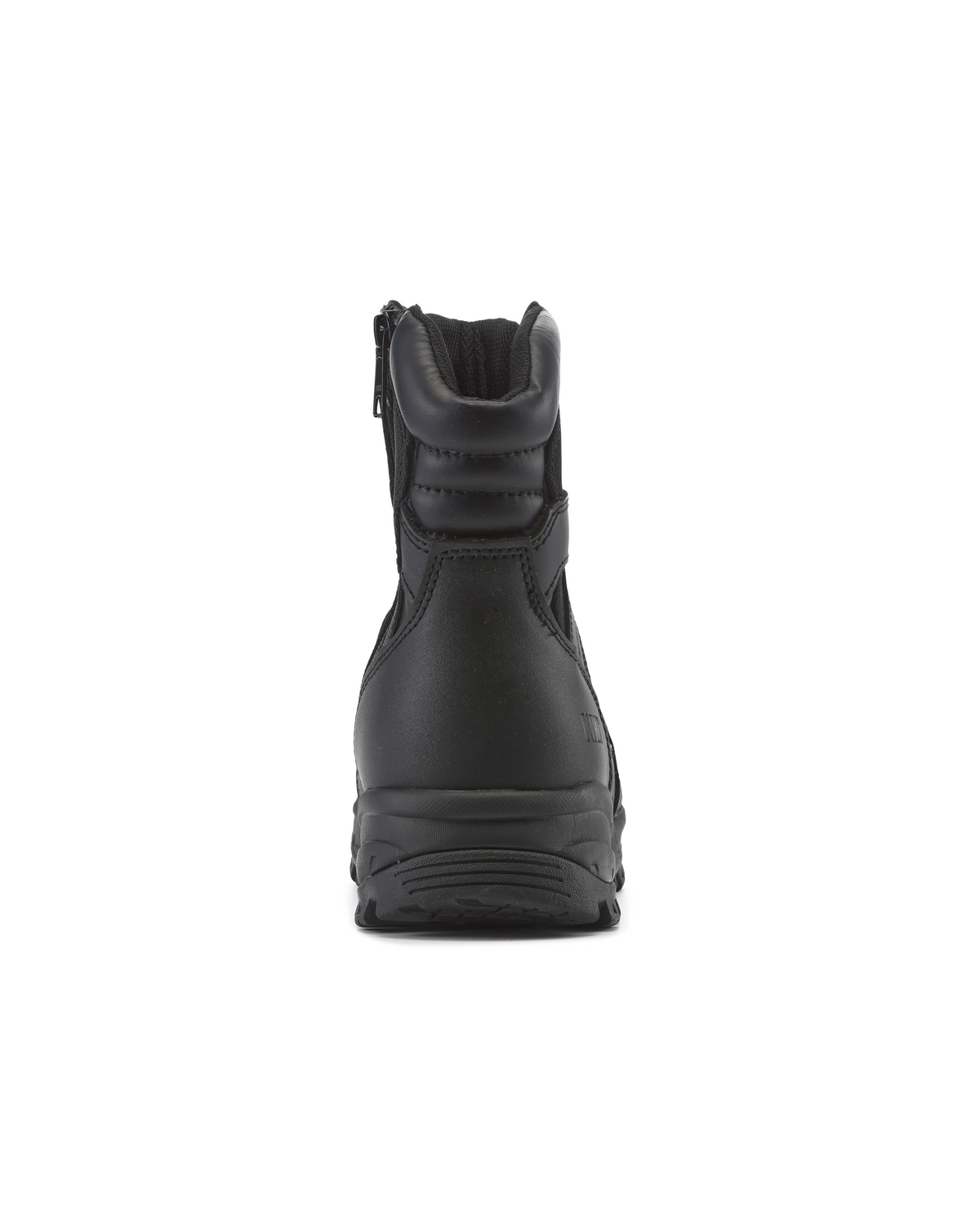 Kiwi Rugged Black Full Grain Leather 7" Composite Toe Zipped Waterproof Tactical Boots [60500]