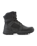 Kiwi Rugged Black Full Grain Leather 7" Composite Toe Zipped Waterproof Tactical Boots [60500]