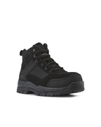 Kiwi Trek Black Suede/Nylon 5" Steel Toe Water Resistant Work Boots [63500]