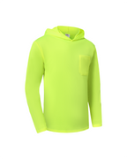 Kiwi High Visibility Neon Long Sleeve Safety Hoodie [75000]