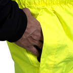 Hi Vis Two Tone Safety Rain Pants With Reflective Stripes