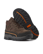 Kiwi Trail Brown Suede/Nylon 5" Steel Toe Water Resistant Work Boots [69300]
