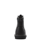 Kiwi Premium Black Action Leather 6" Steel Toe Waterproof Cap-Toe Work Boots [69700]